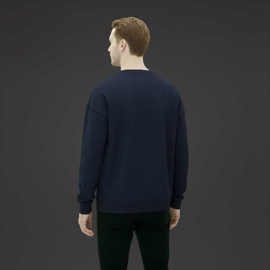 Bisiklet Yaka Sweatshirt