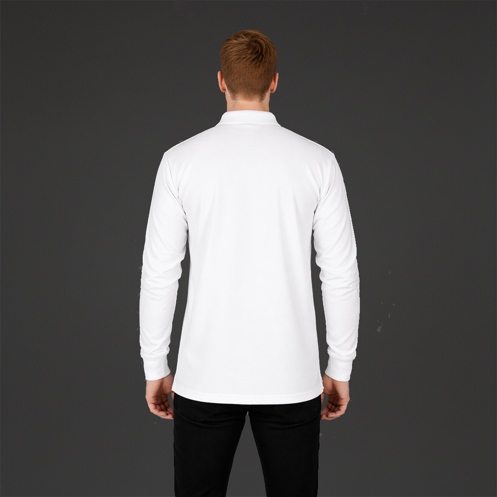 Uzun Kollu Polo Yaka T-Shirt