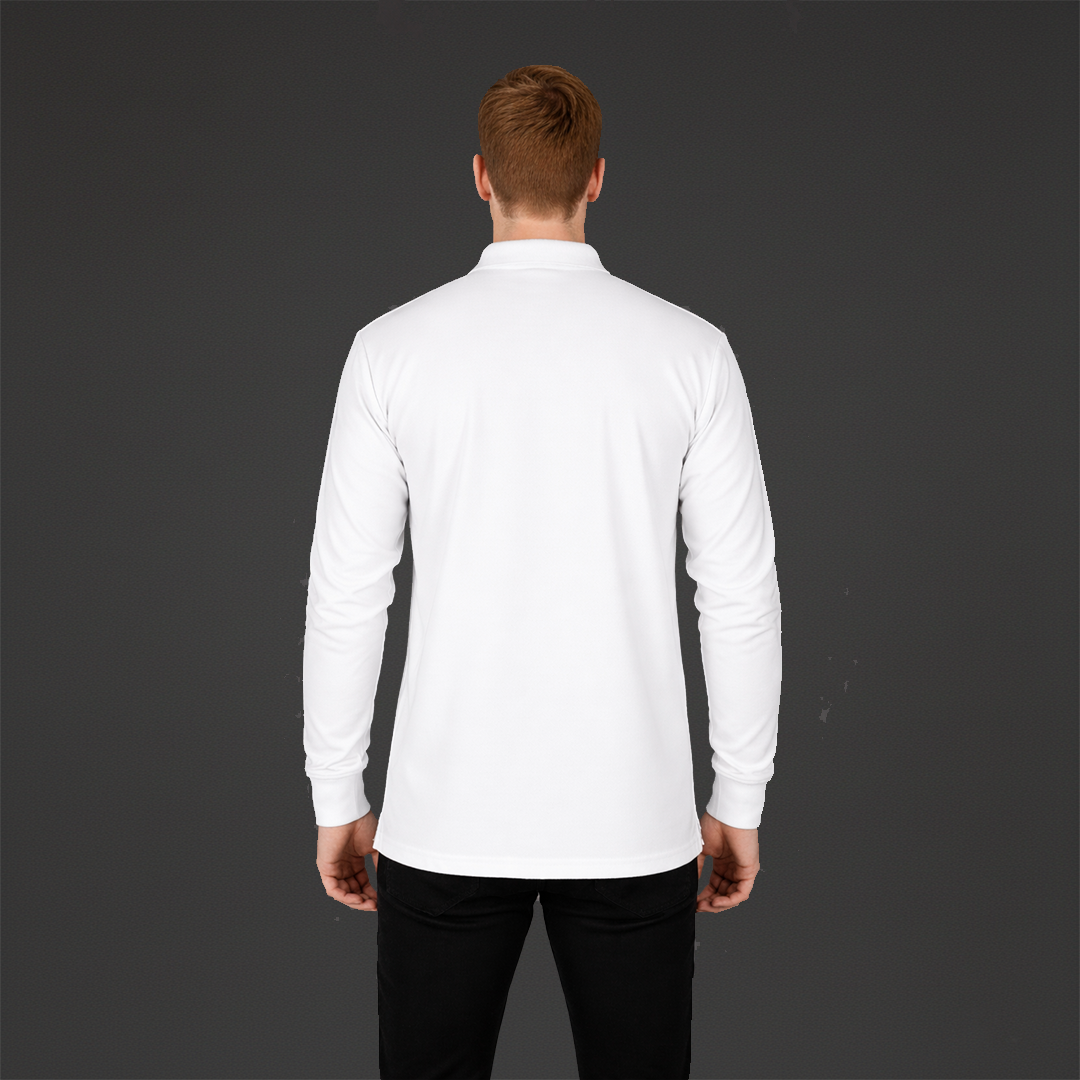 Uzun Kollu Polo Yaka T-Shirt