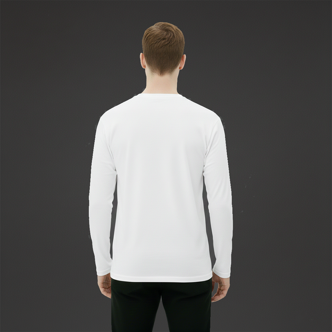 Uzun Kollu 0 YAKA T-Shirt