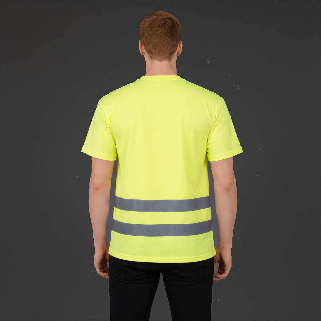 Reflektörlü İş Tişörtü