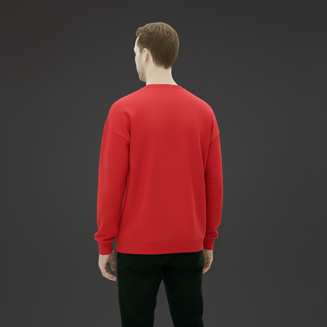 Bisiklet Yaka Sweatshirt