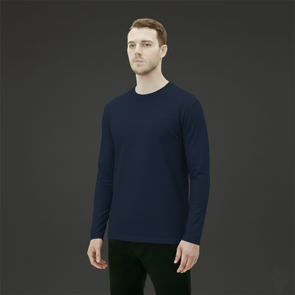 Uzun Kollu 0 YAKA T-Shirt