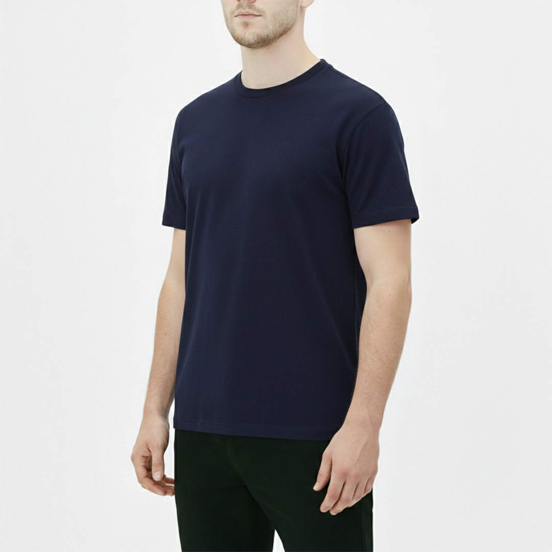 0 Yaka Basic Tşört