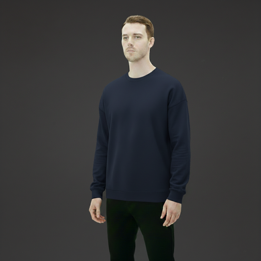Bisiklet Yaka Sweatshirt