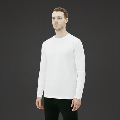 Uzun Kollu 0 YAKA T-Shirt