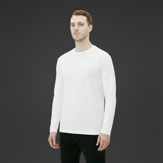 Uzun Kollu 0 YAKA T-Shirt