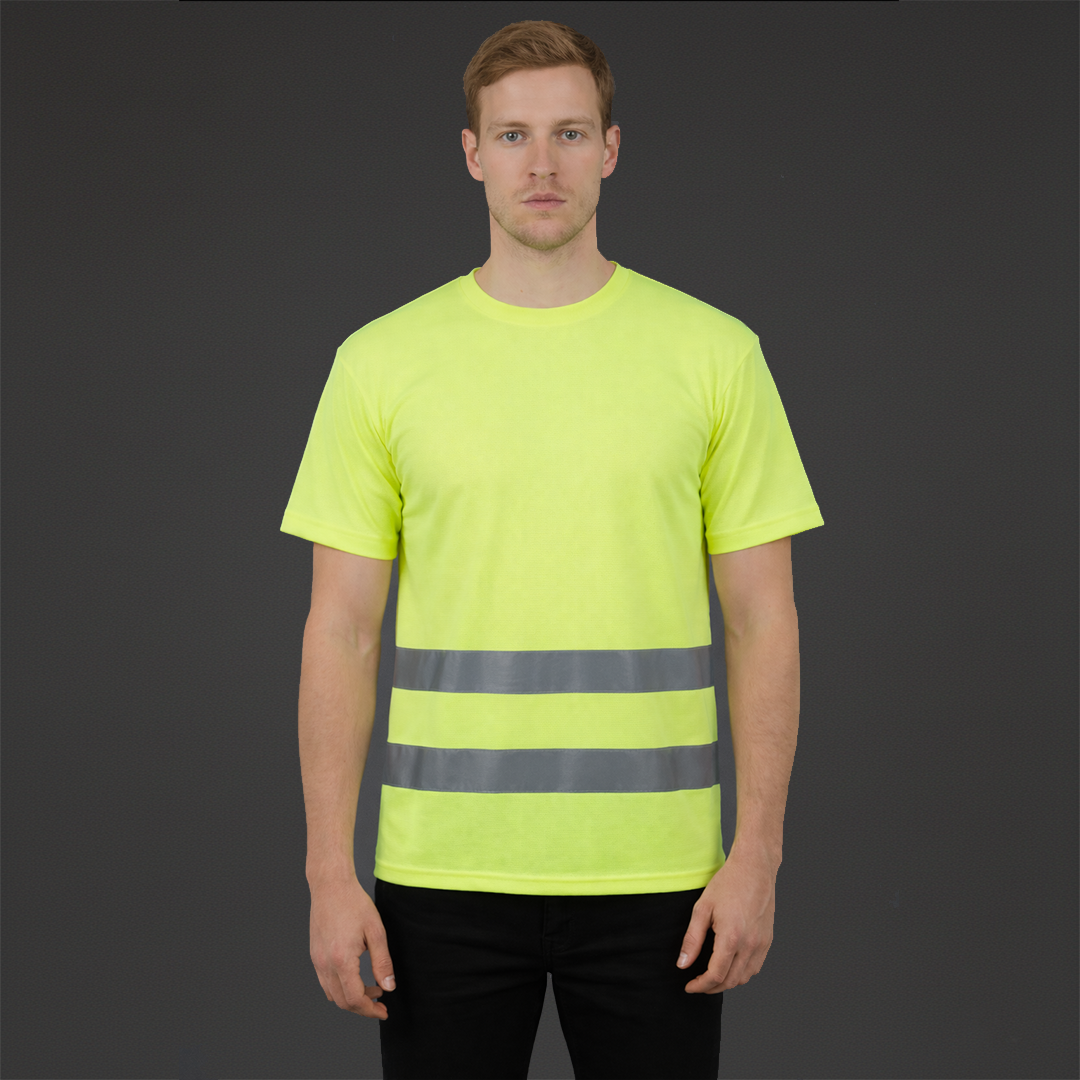 Reflektörlü İş Tişörtü