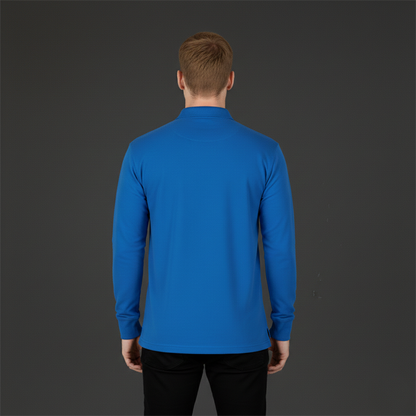 Uzun Kollu Polo Yaka T-Shirt