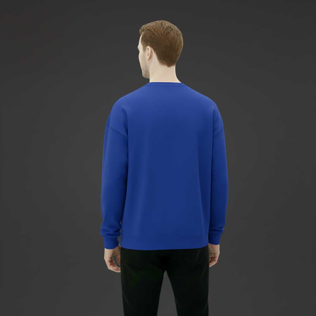 Bisiklet Yaka Sweatshirt