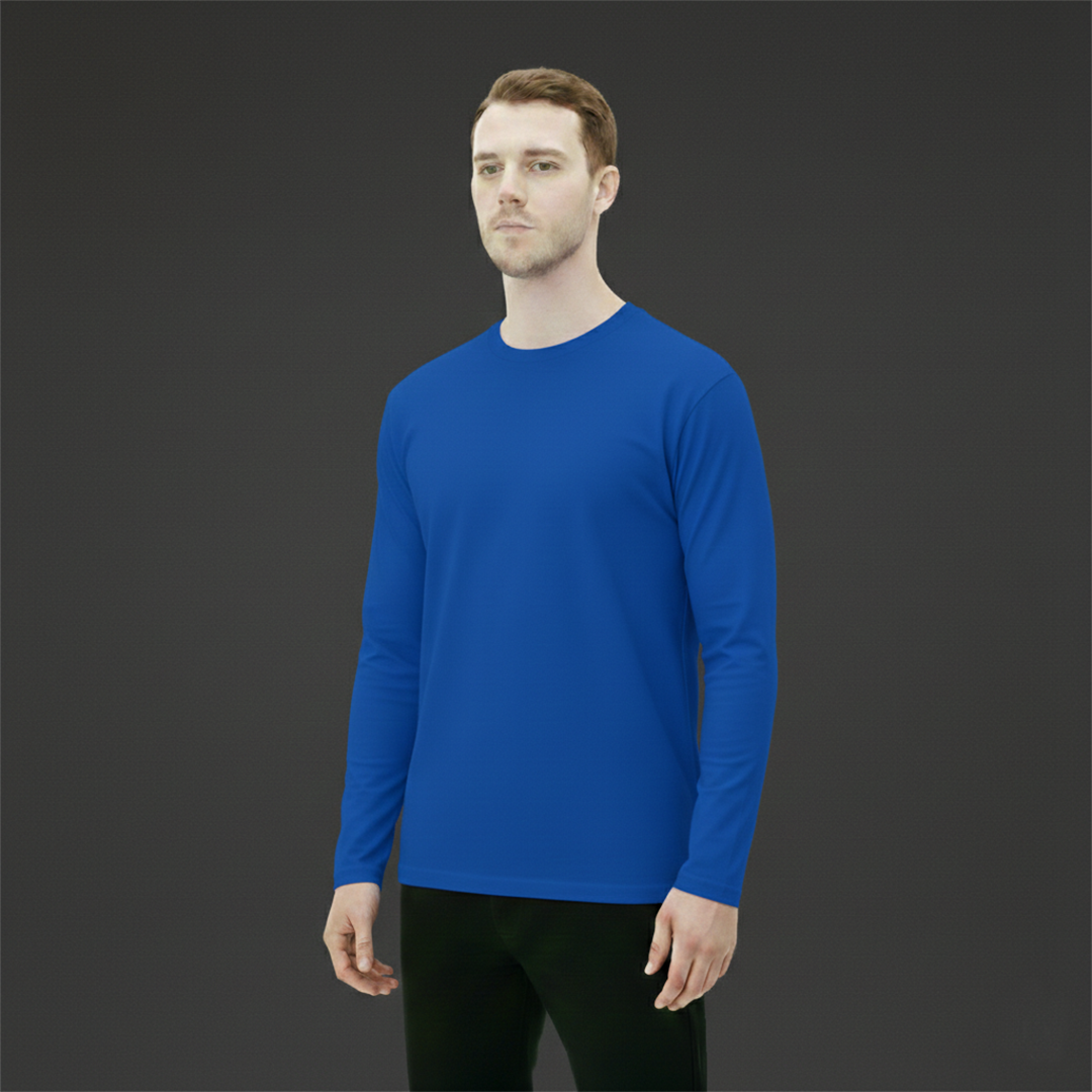 Uzun Kollu 0 YAKA T-Shirt