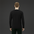 Uzun Kollu 0 YAKA T-Shirt