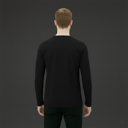 Uzun Kollu 0 YAKA T-Shirt