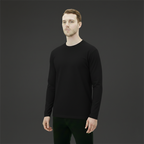 Uzun Kollu 0 YAKA T-Shirt
