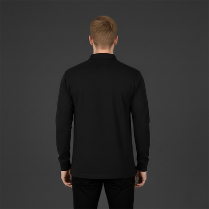 Uzun Kollu Polo Yaka T-Shirt