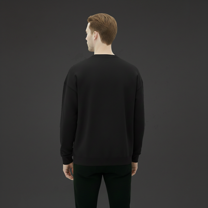 Bisiklet Yaka Sweatshirt