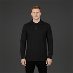 Uzun Kollu Polo Yaka T-Shirt
